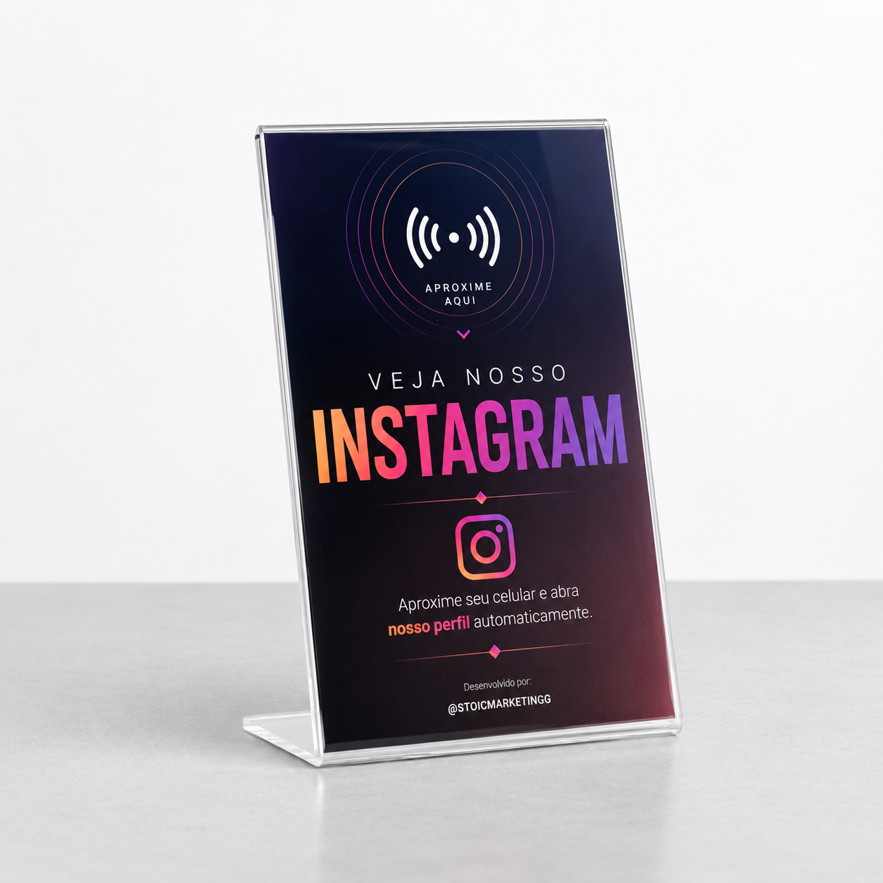 Totem NFC Instagram